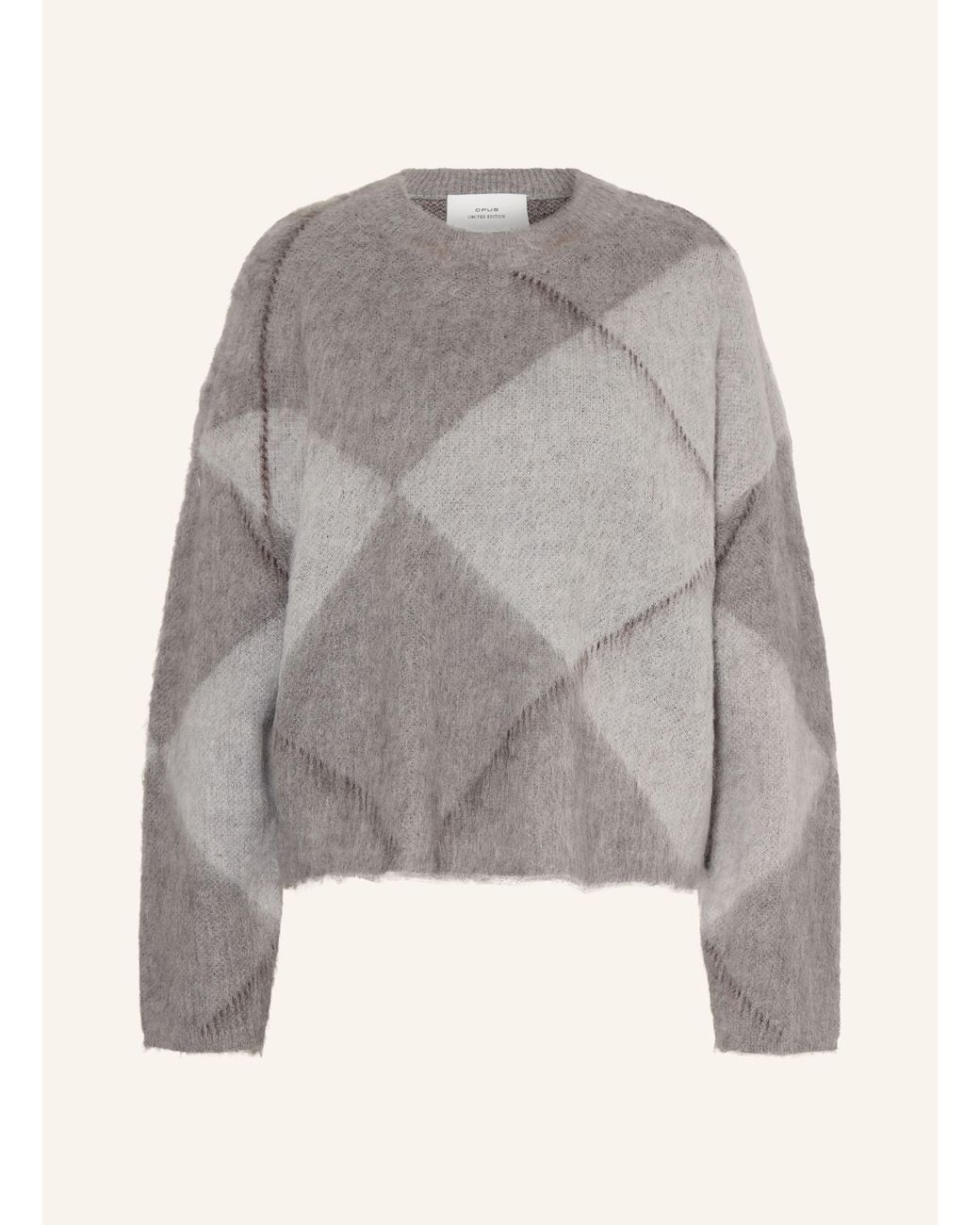 Opus Gray Pullover PARGYLE