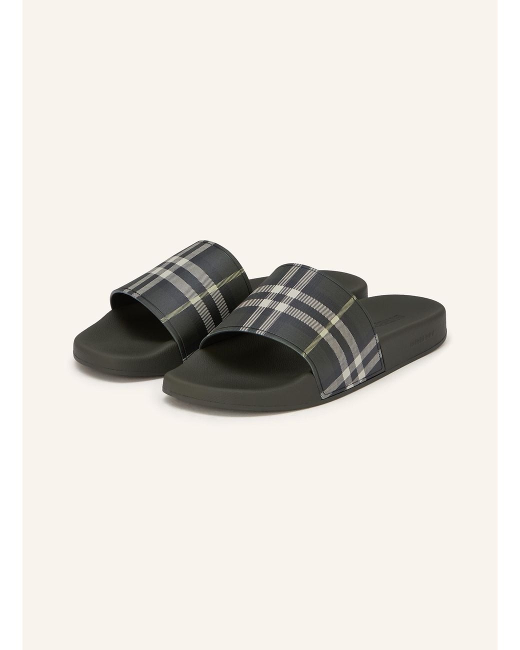 Burberry Pantoletten in Black für Herren