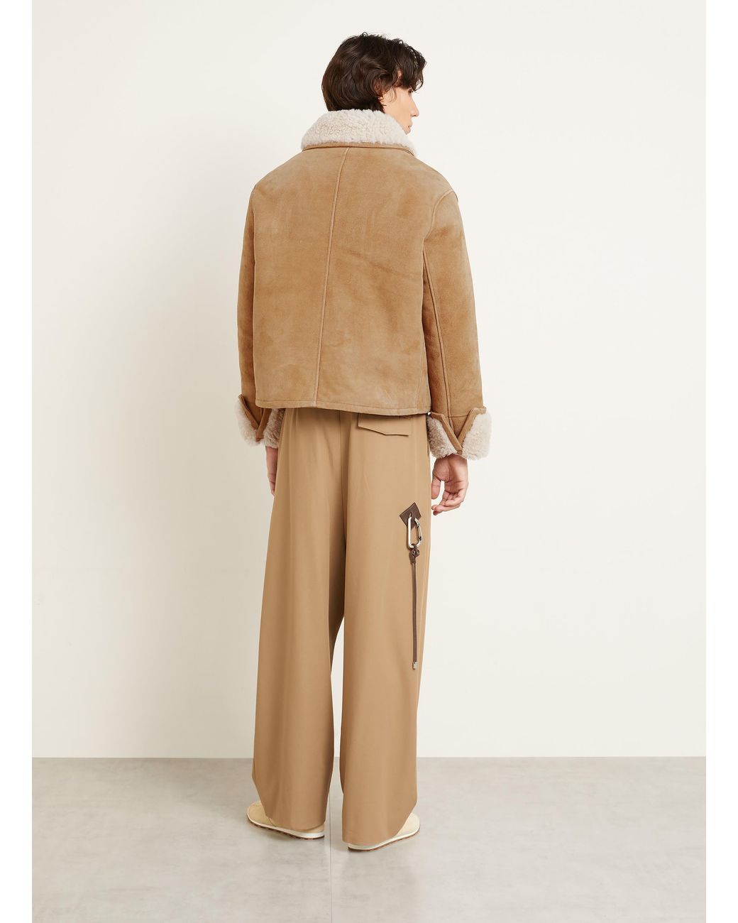 AMI Natural Lederjacke