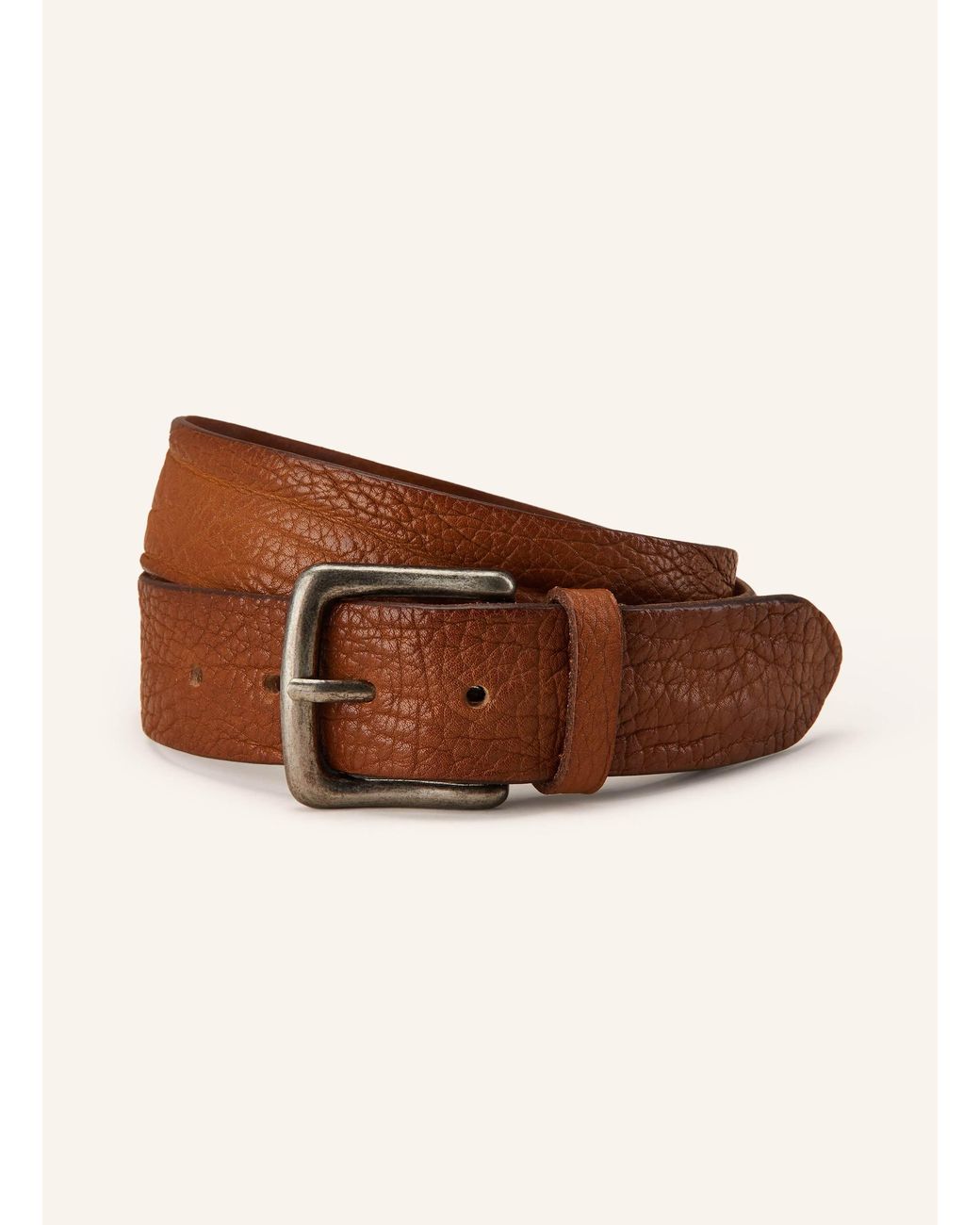 Post & Co Ledergürtel in Brown für Herren