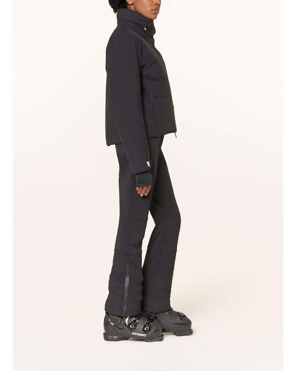 Moncler Black Softshell-Skihose
