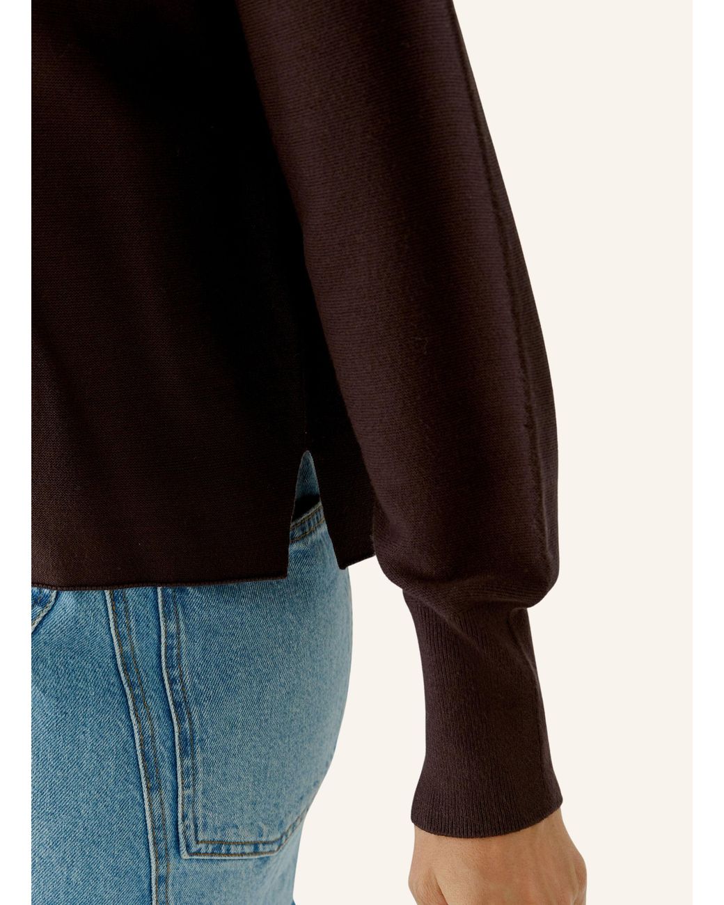 Ouí Brown Pullover
