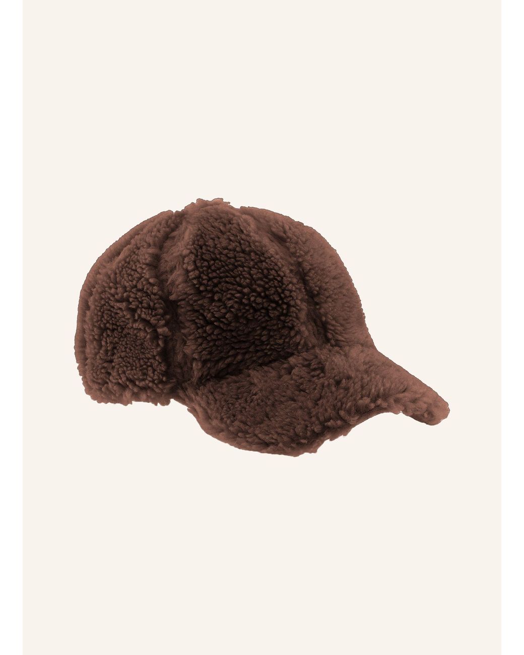 American Dreams Brown Wool Cap Inga
