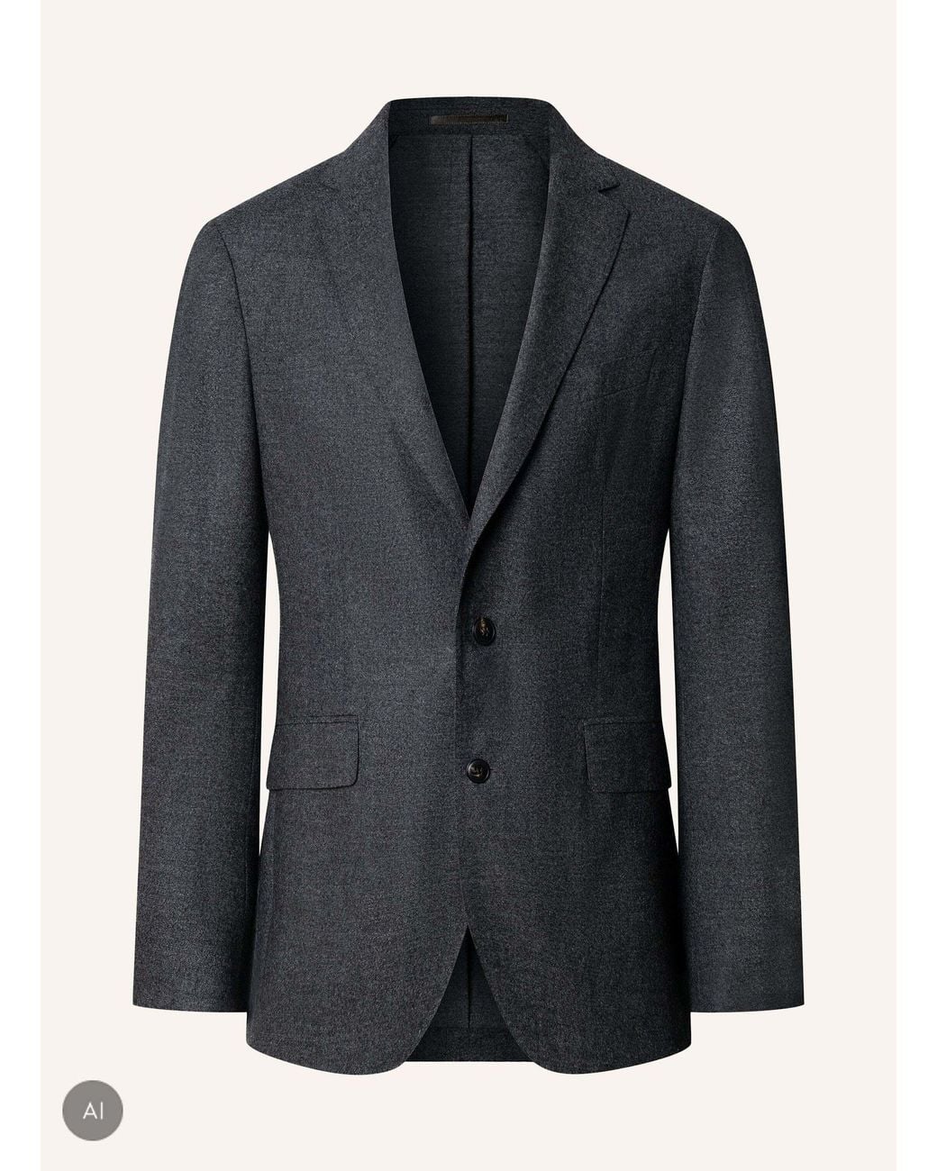 Hackett Sakko PERFORMANCE FLANNEL in Black für Herren
