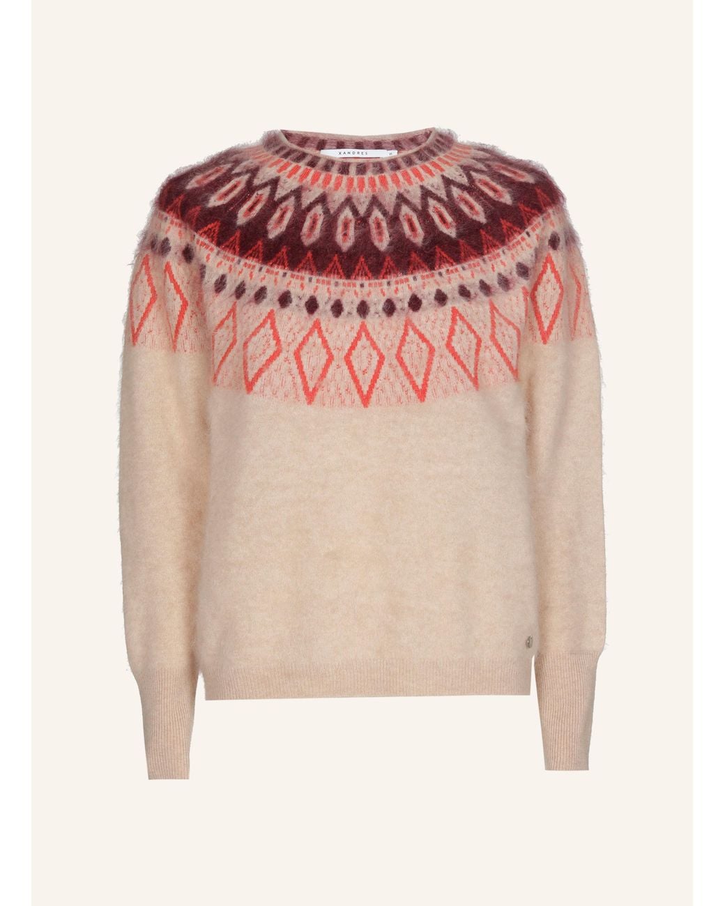 Xandres Pink Pullover SOLENN