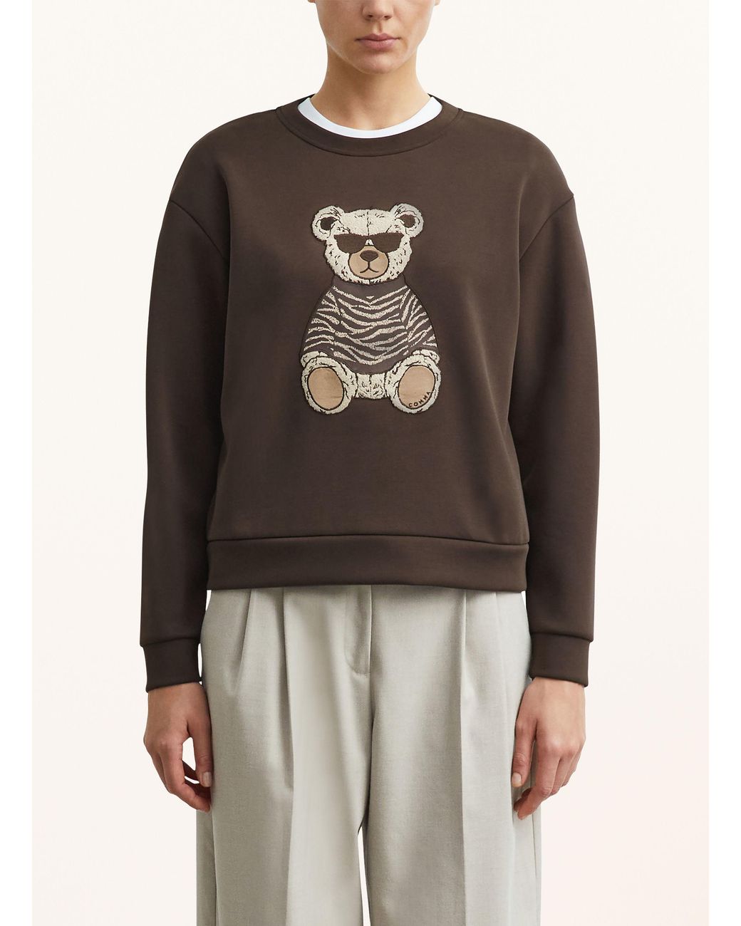 Comma, Brown Sweatshirt