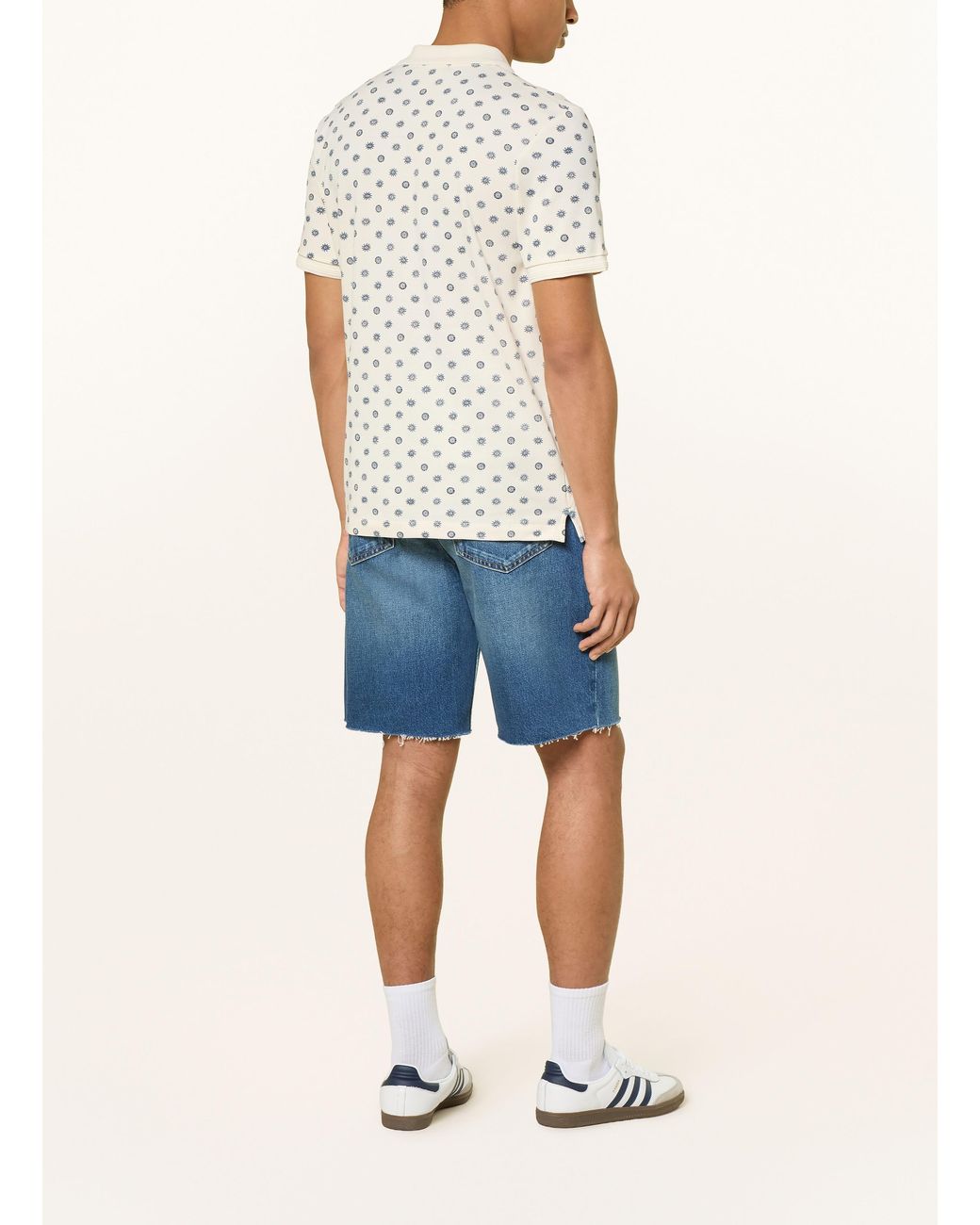 Scotch & Soda Piqué-Poloshirt Regular Fit in Natural für Herren