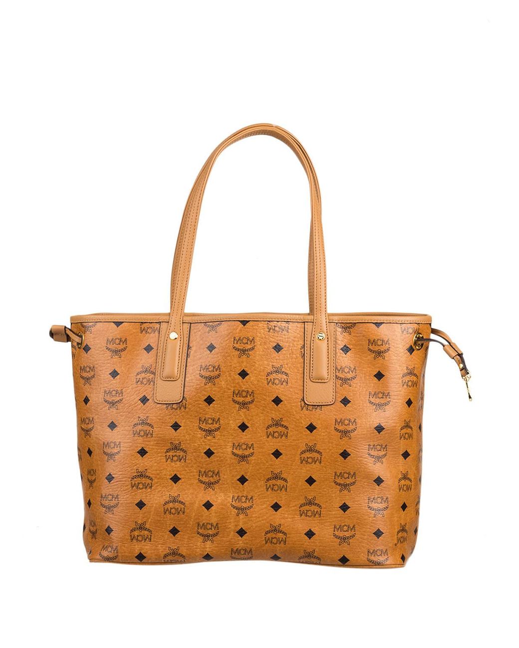 MCM Segeltuch Shopper PROJECT MEDIUM zum Wenden mit Pouch in Braun - Lyst