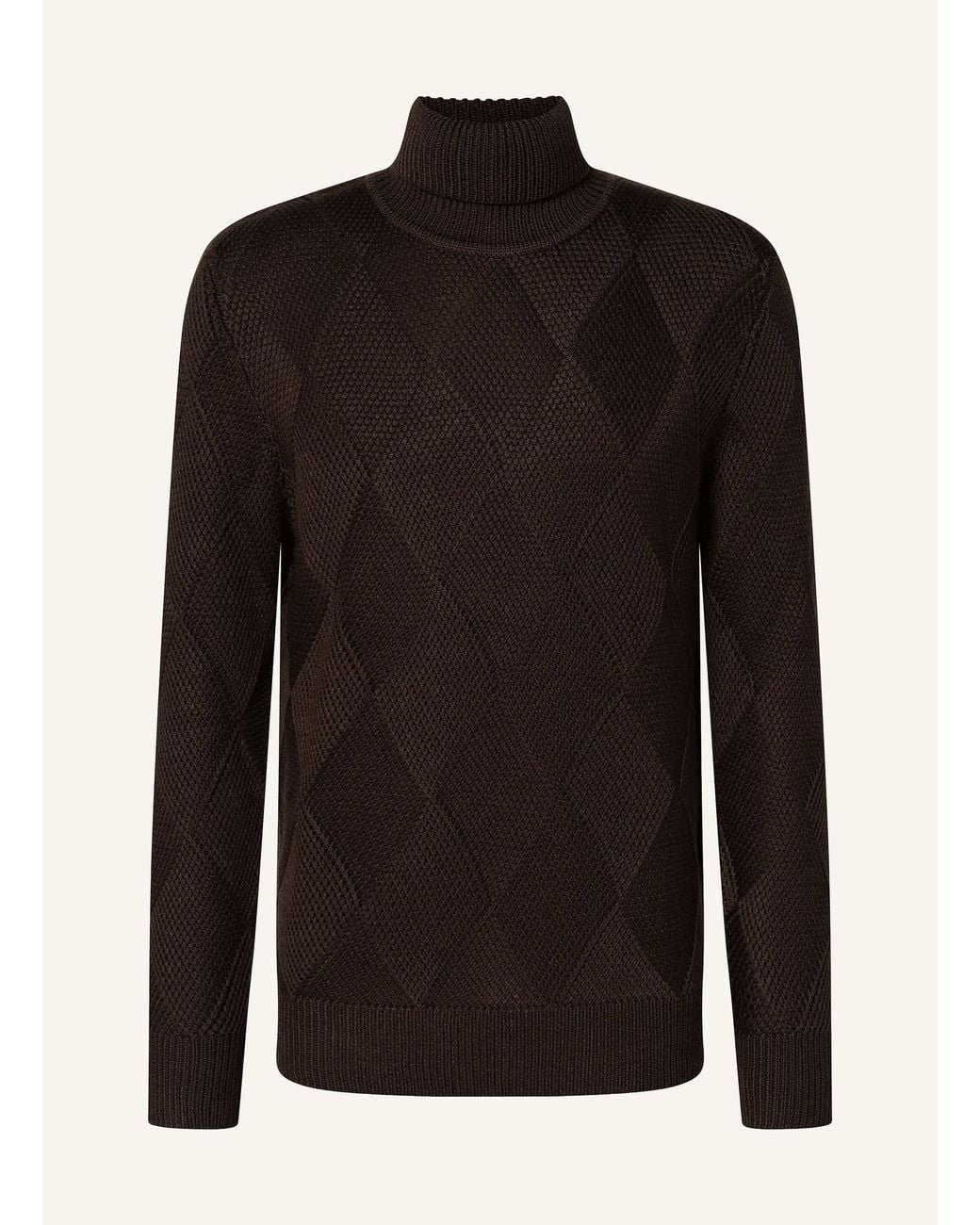 Strellson Rollkragenpullover HAMILTON-TS in Black für Herren