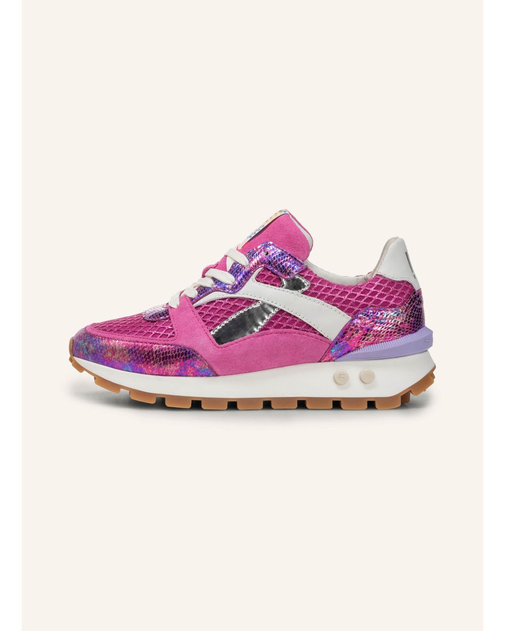 Floris Van Bommel Pink Sneaker BLOKKI 07