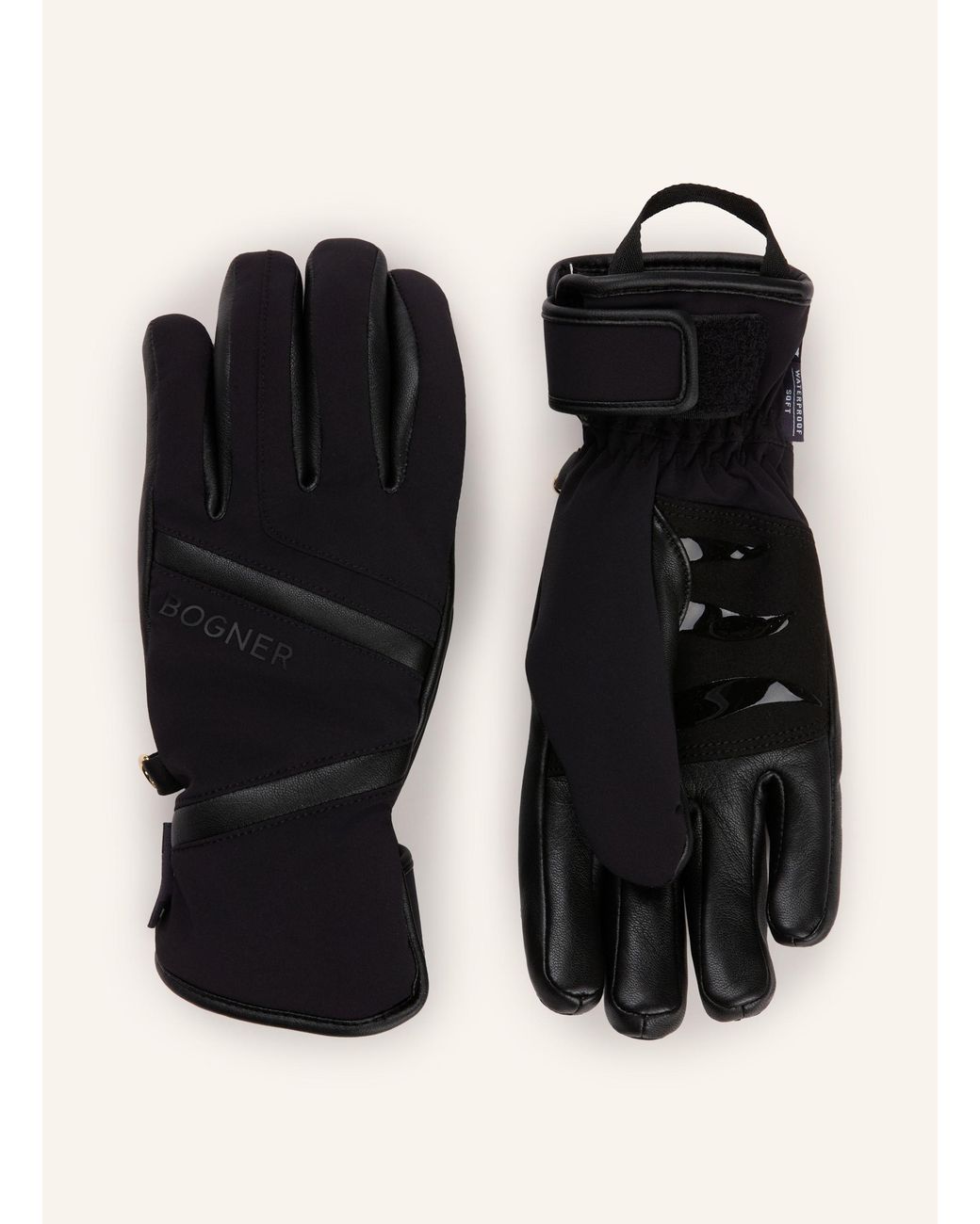 Bogner Black Skihandschuhe HILLA