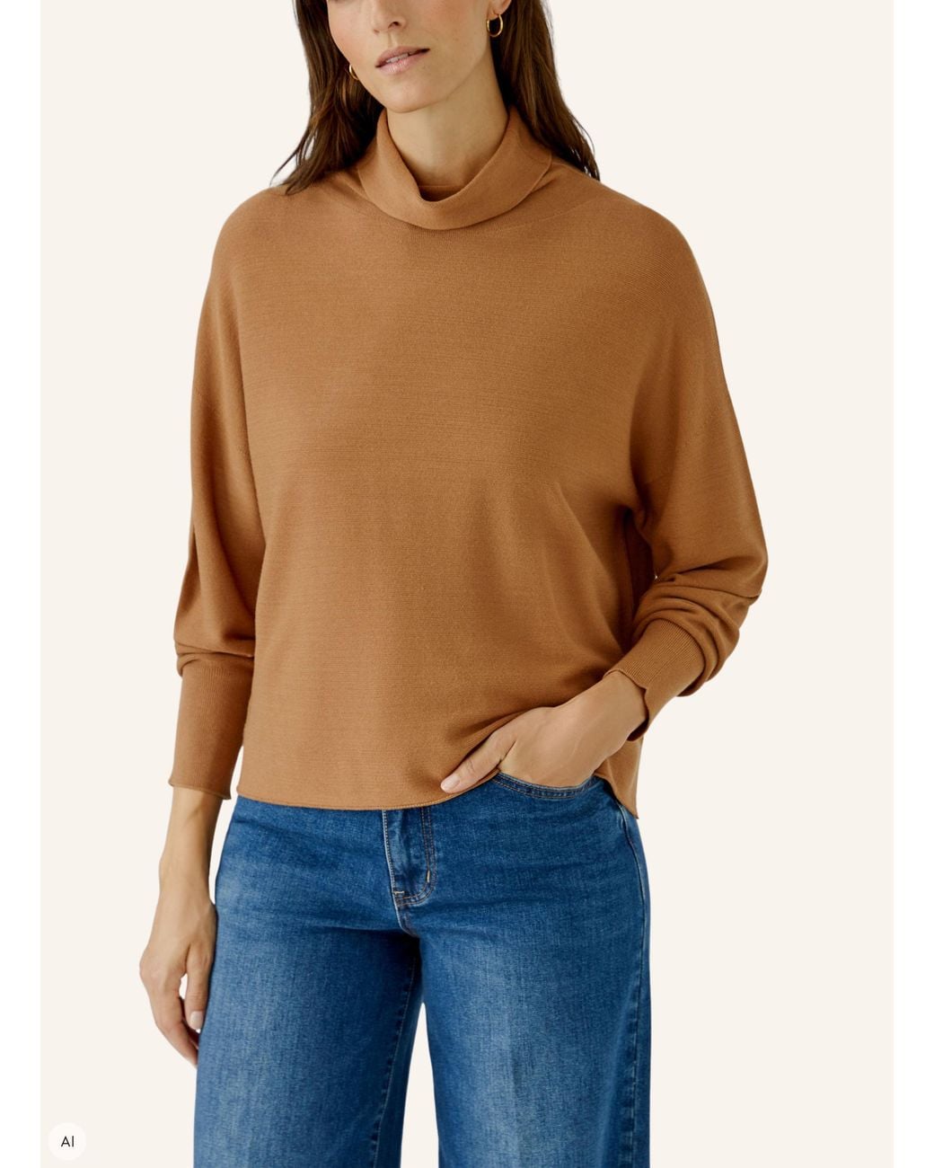 Ouí Brown Pullover