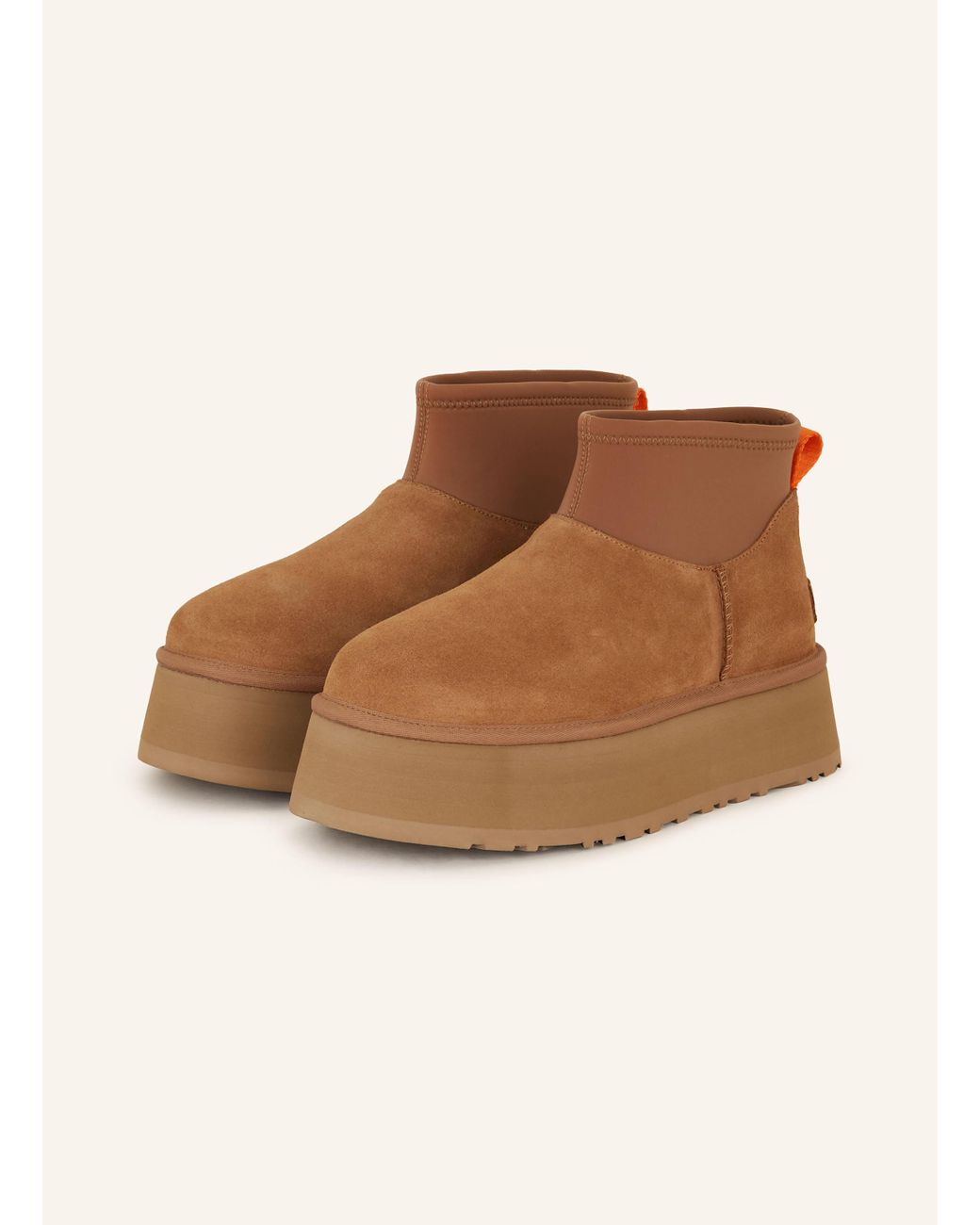 Ugg Brown Plateau-Boots CLASSIC MINI DIPPER
