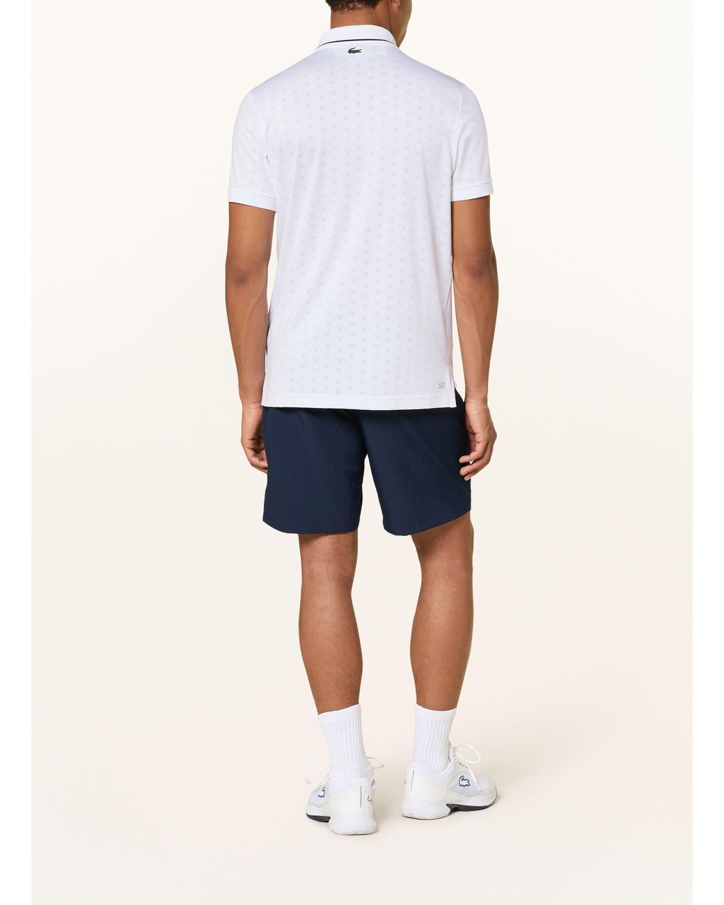 Lacoste Funktions-Poloshirt in White für Herren