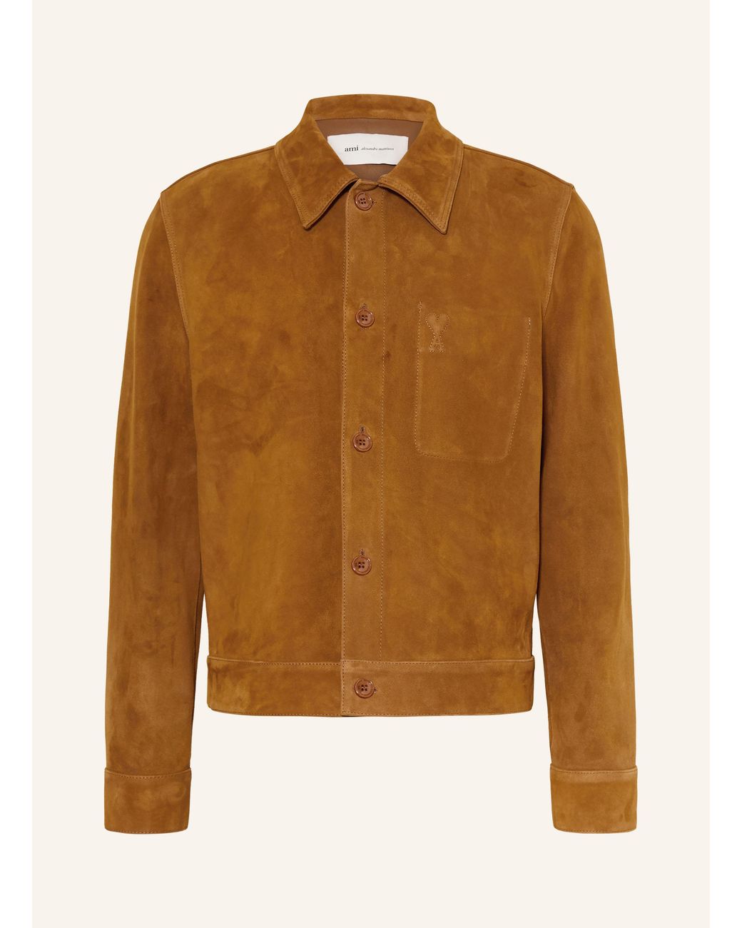 AMI Lederjacke in Brown für Herren