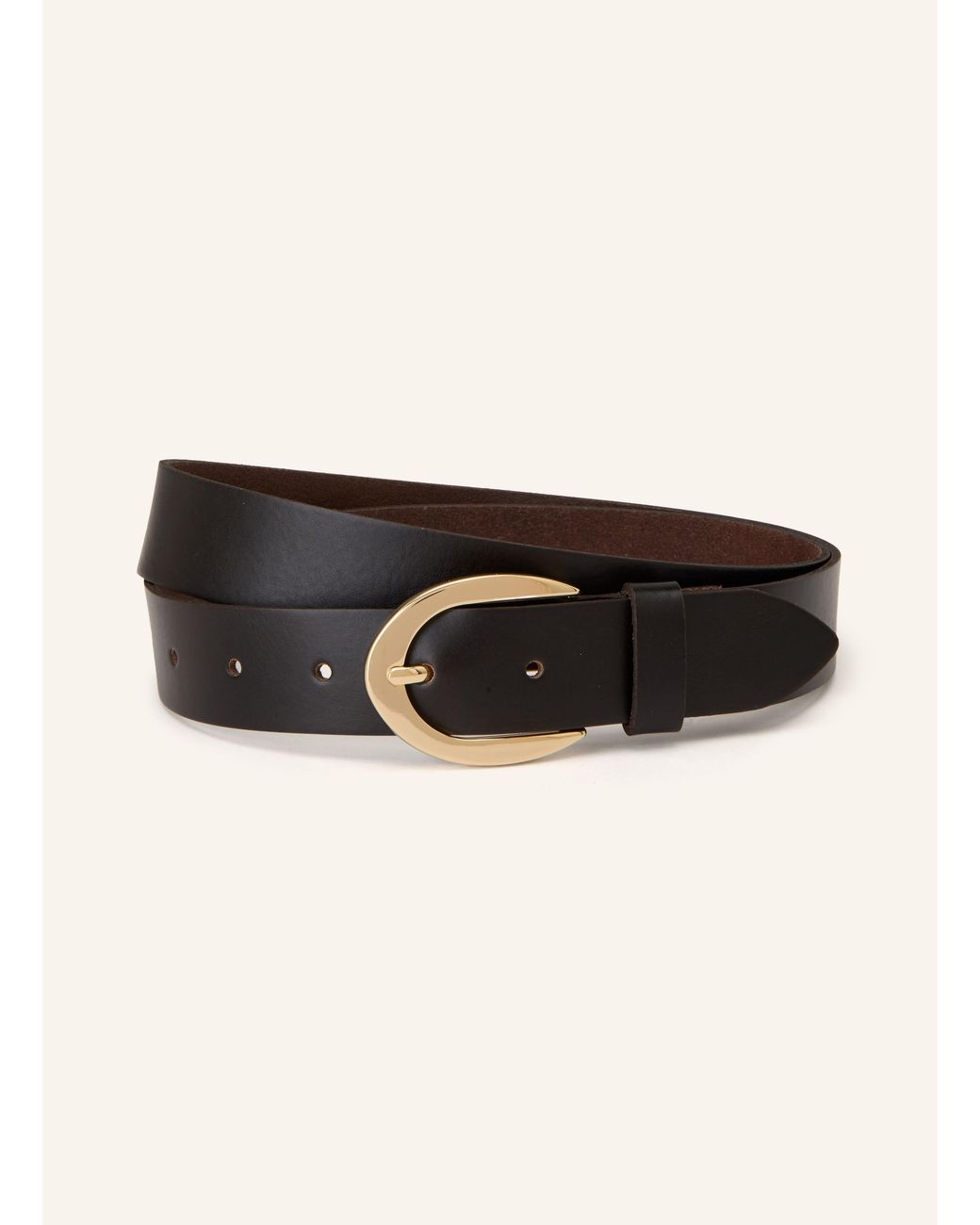 Vanzetti Black Ledergürtel