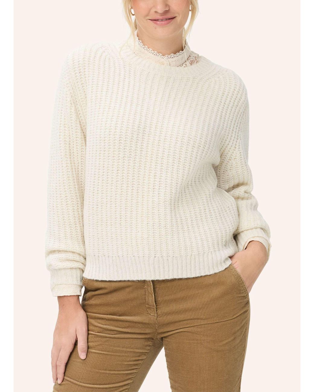 Brax Natural Strickpullover STYLE LESLEY