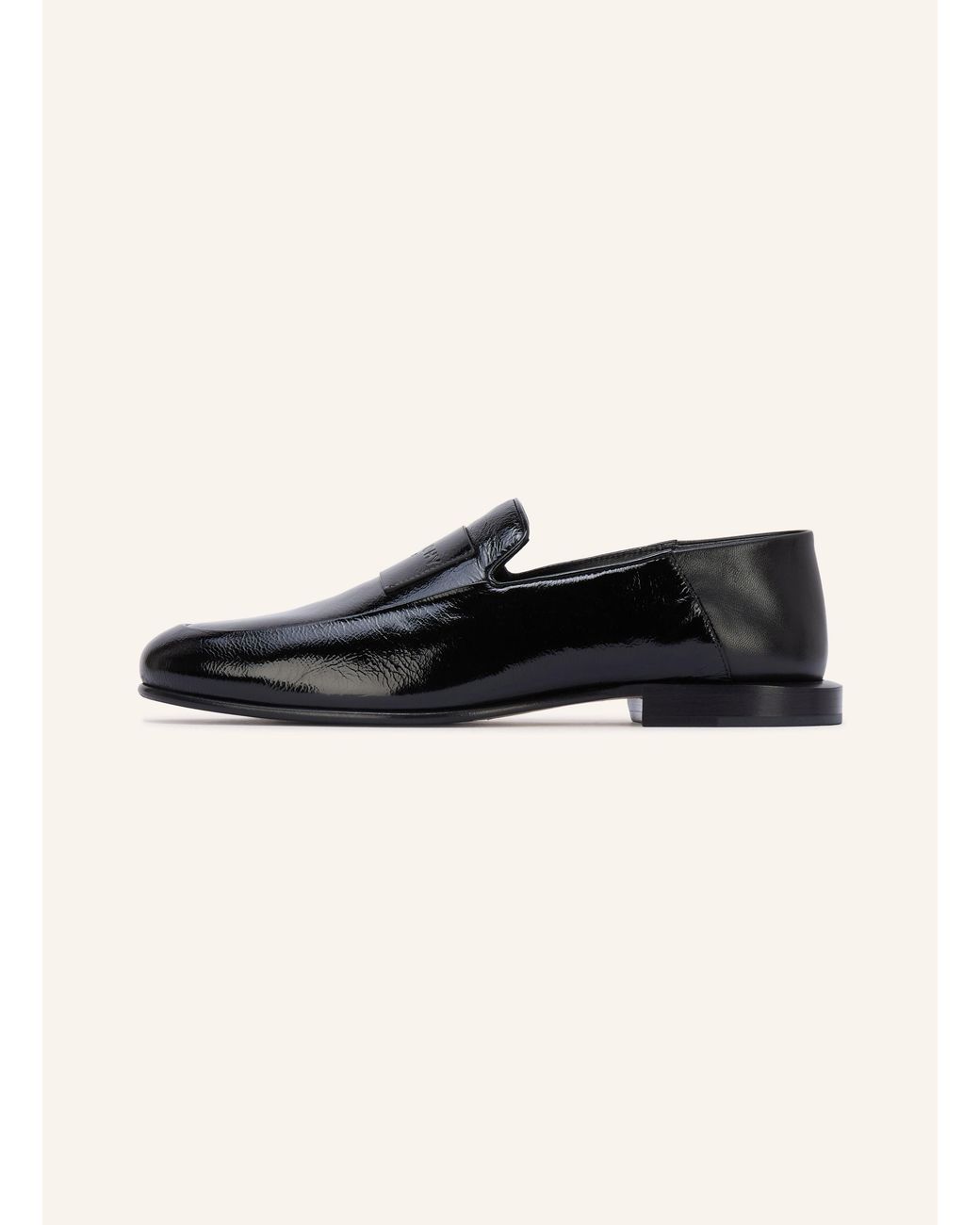 Givenchy Black Lack-Loafer