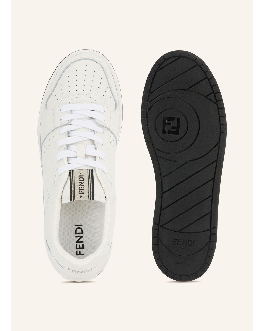 Fendi Sneaker in Natural für Herren