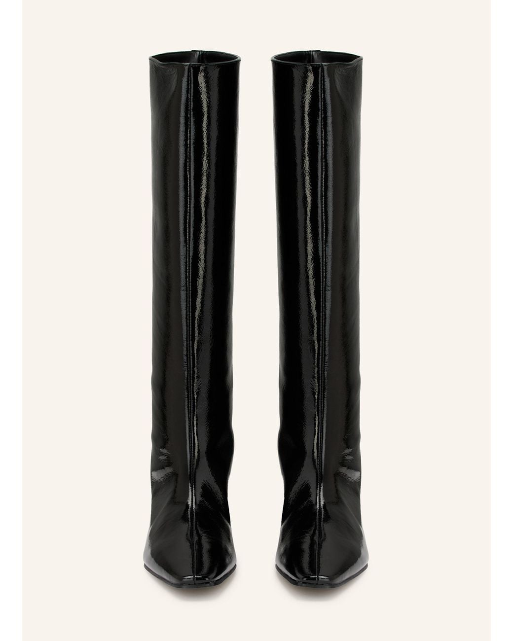 Bianca Di Black Lackstiefel