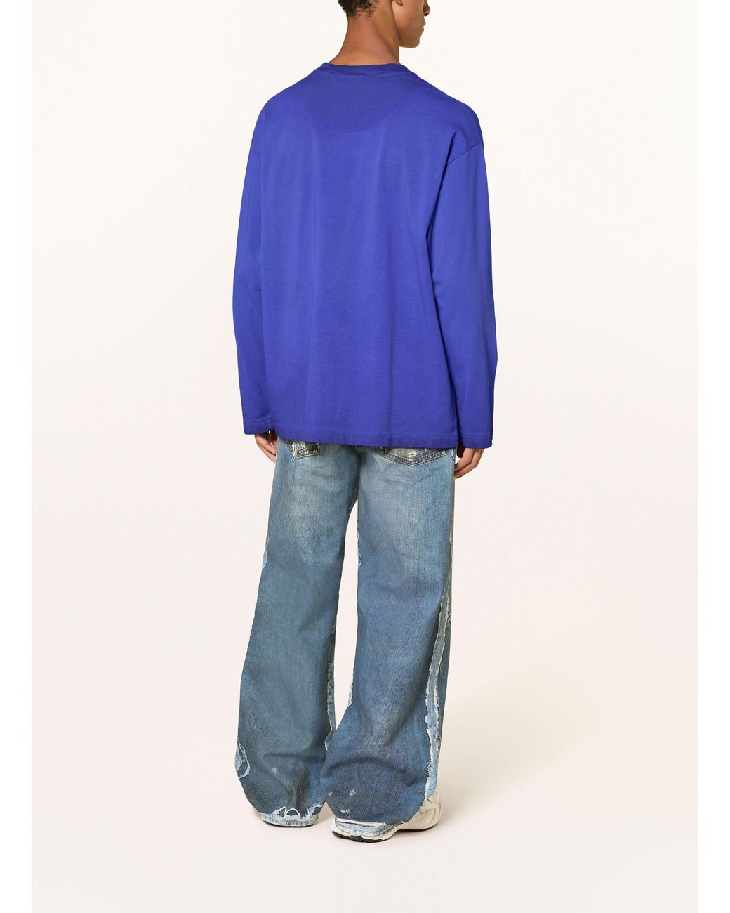 flâneur Longsleeve in Blue für Herren