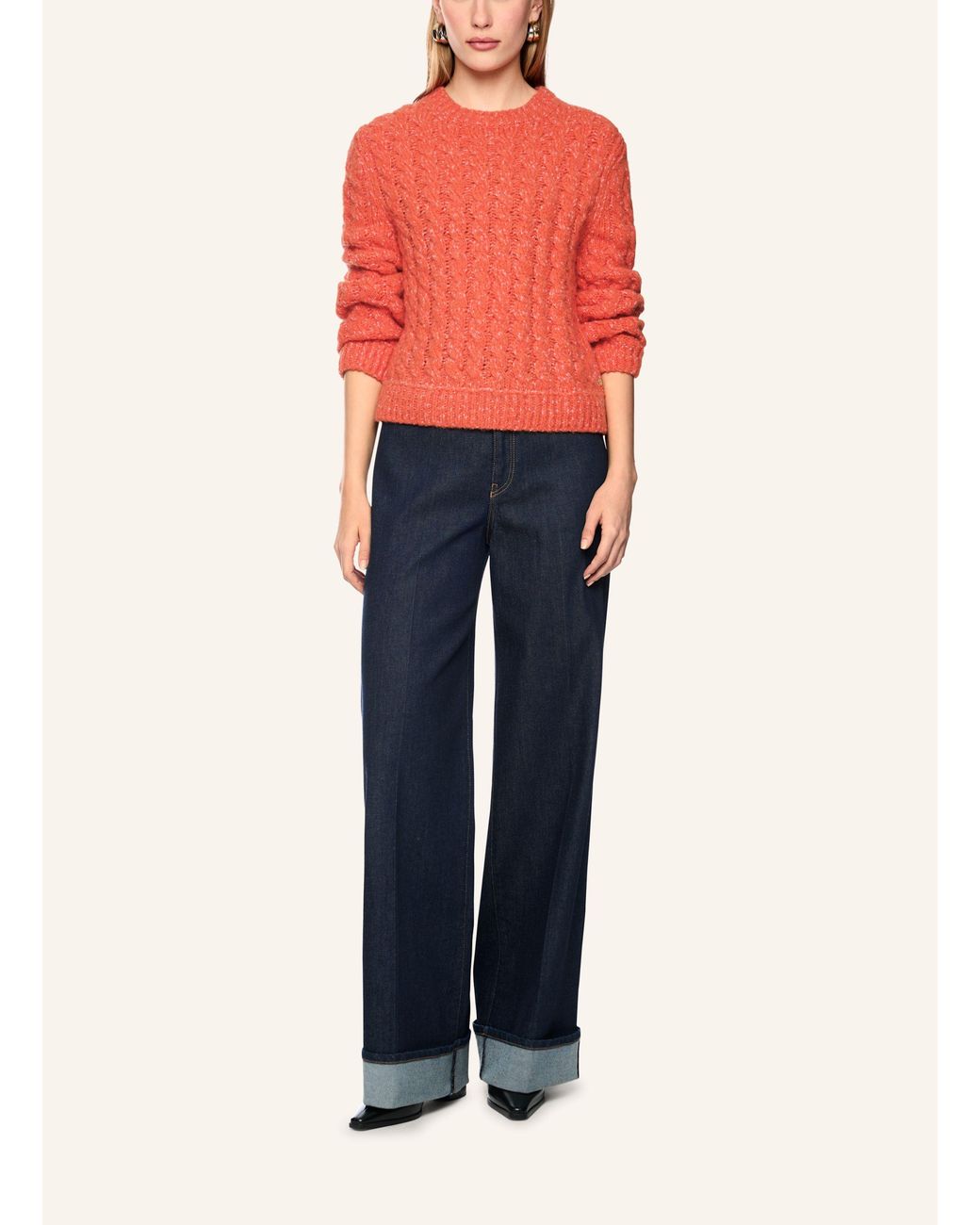 Marc Cain Red Pullover