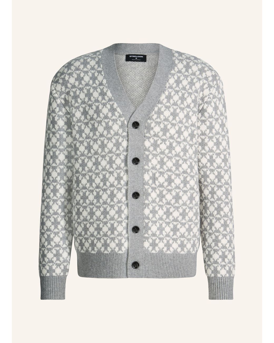 Strellson Strickjacke in Gray für Herren