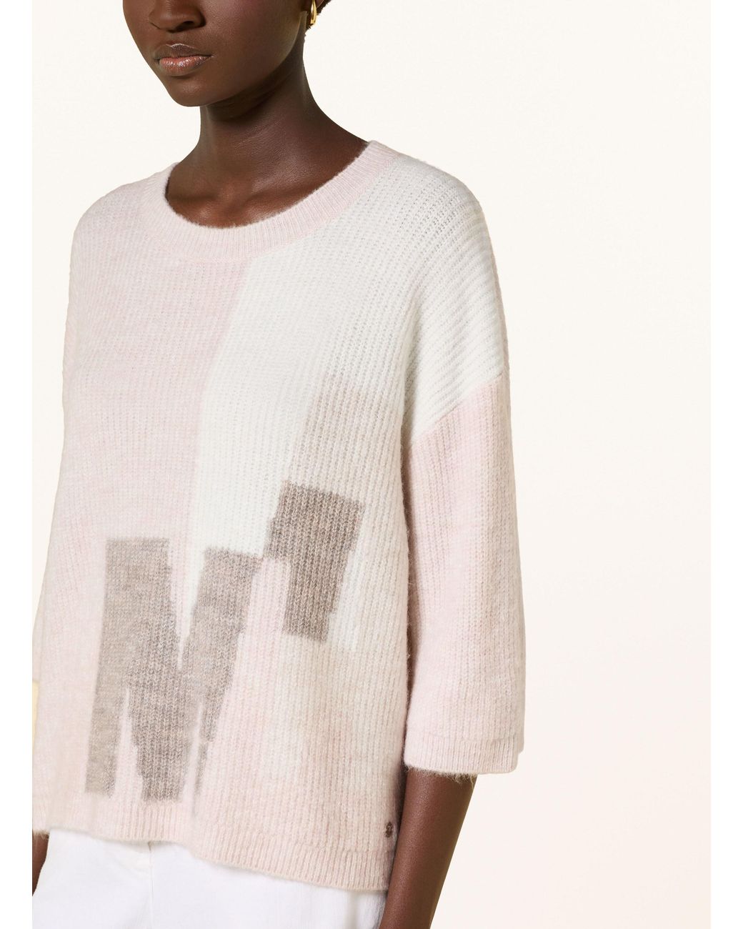 Monari Natural Pullover mit 3/4-Arm