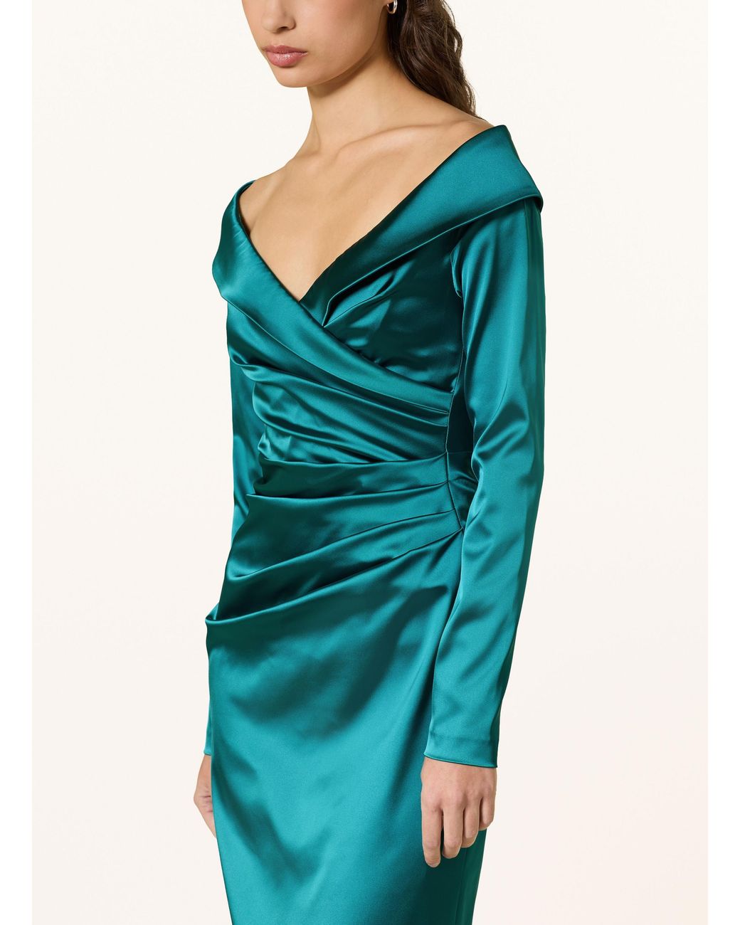 Talbot Runhof Blue Abendkleid
