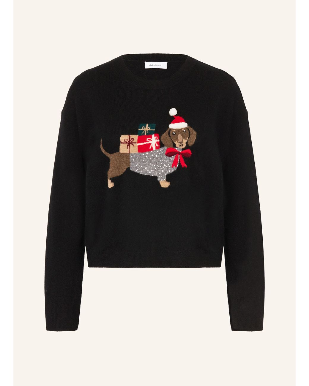 DARLING HARBOUR Black Pullover