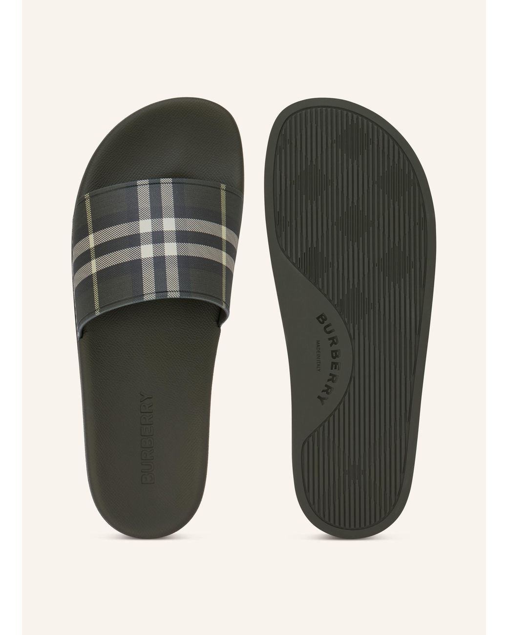 Burberry Pantoletten in Black für Herren