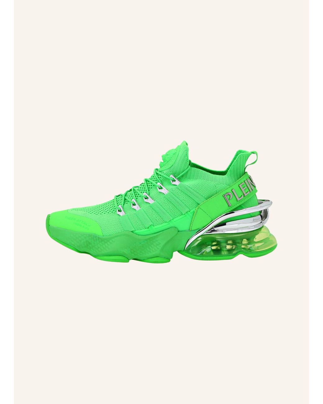 Philipp Plein Green Running-Sneaker TIGER ATTACK//GEN.X.4
