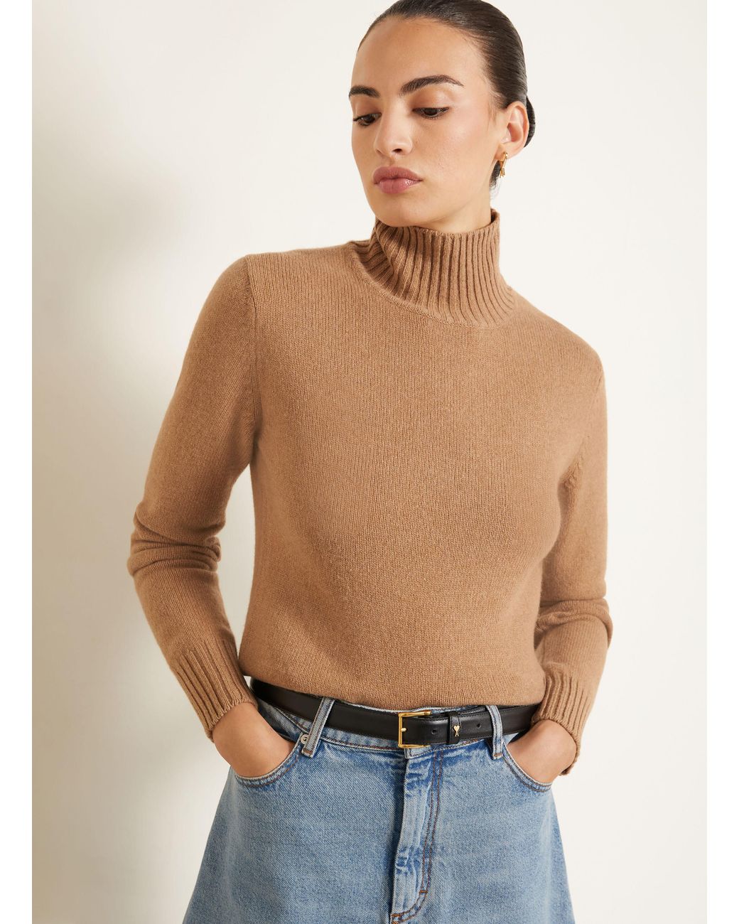 AMI Natural Cashmere-Pullover