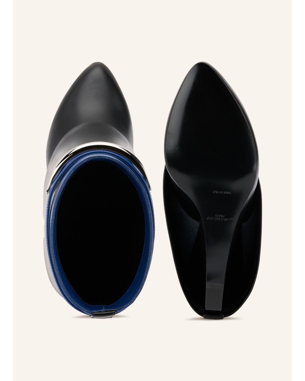 Givenchy Blue Boots SHARK PINCH