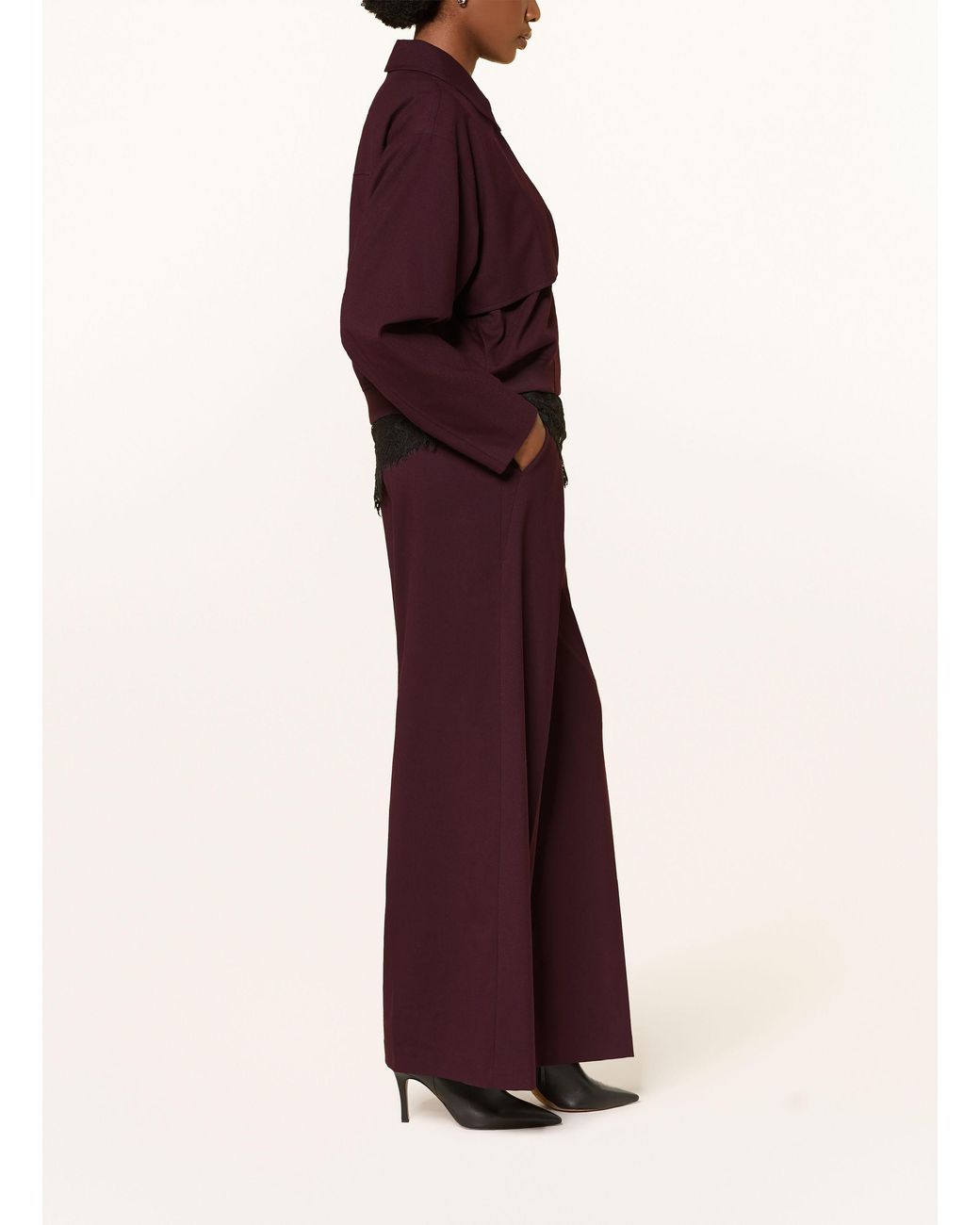 Comma, Purple Marlenehose