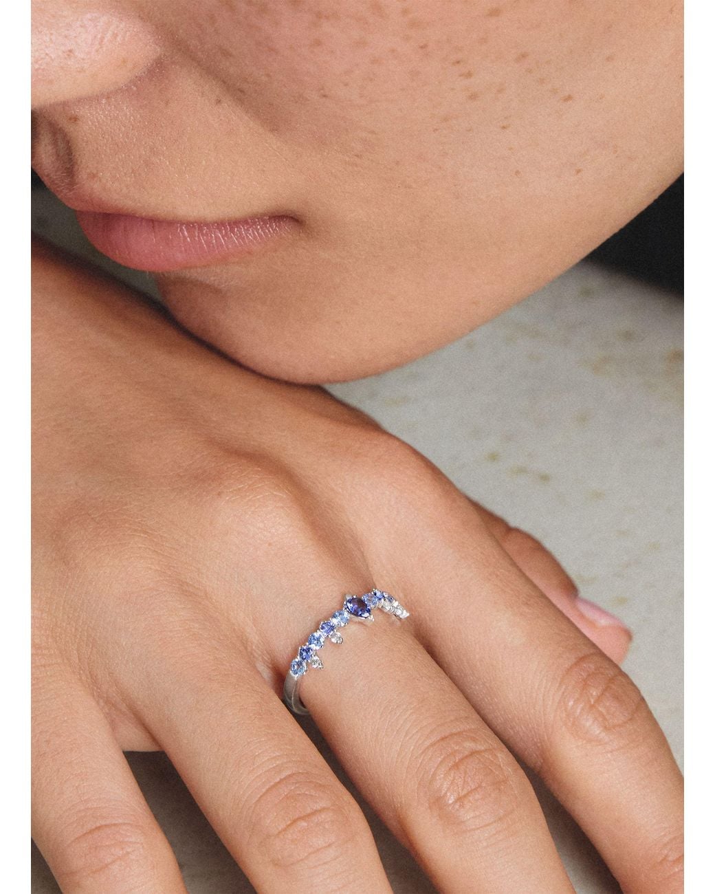 Thomas Sabo Blue Ring