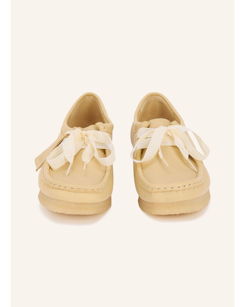 Clarks Natural Schnürer WALLABEE