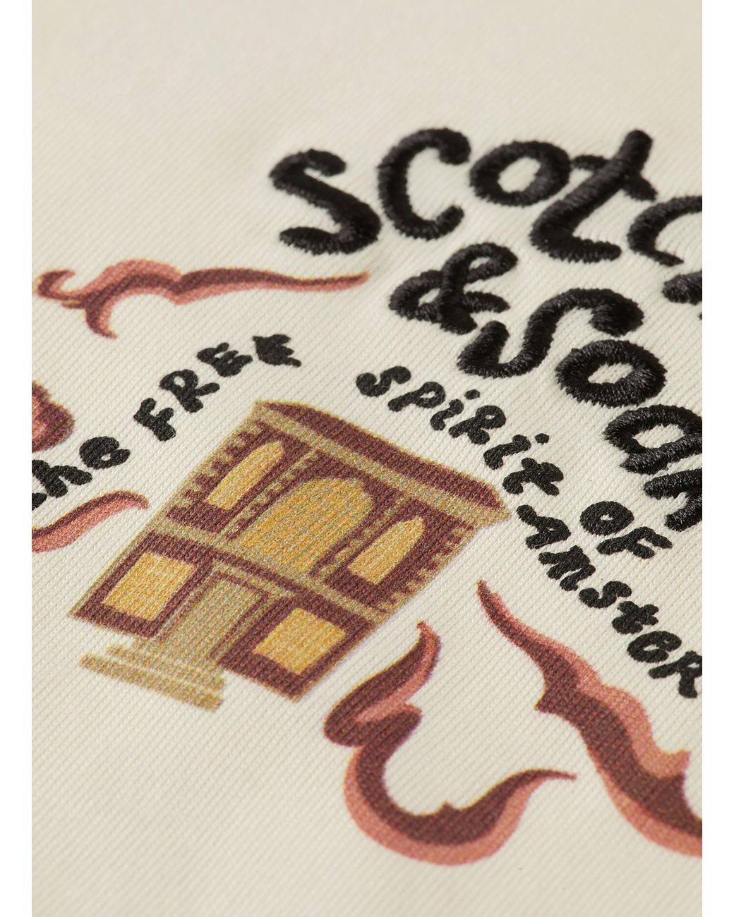 Scotch & Soda T-Shirt in Natural für Herren