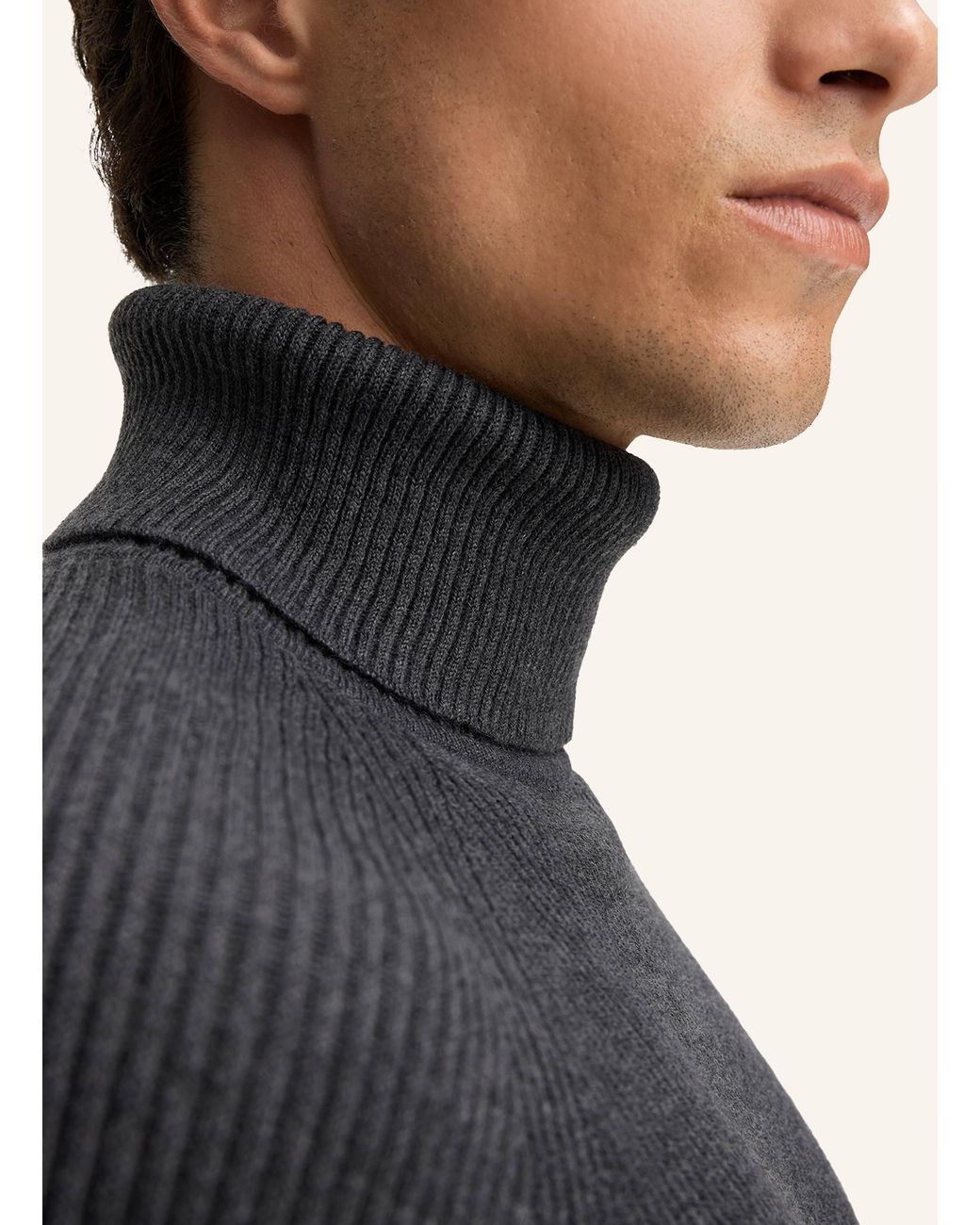 Strellson Rollkragenpullover in Black für Herren