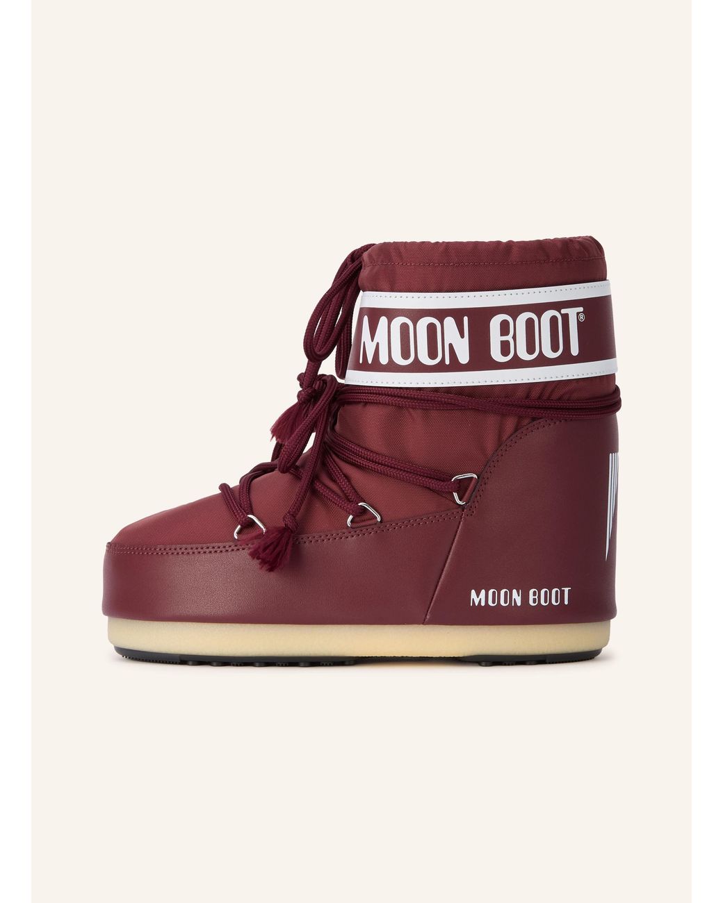 Moon Boot Red S ICON LOW