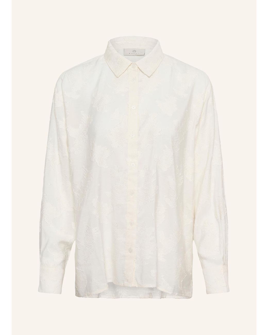 Kaffe White Hemdbluse KACASSIA