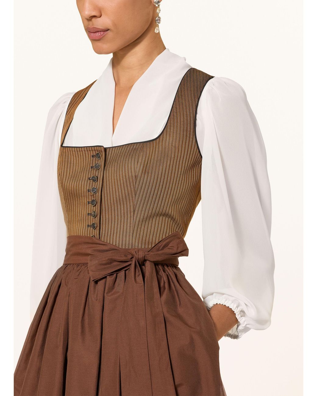 WALDORFF Brown Dirndl GENI
