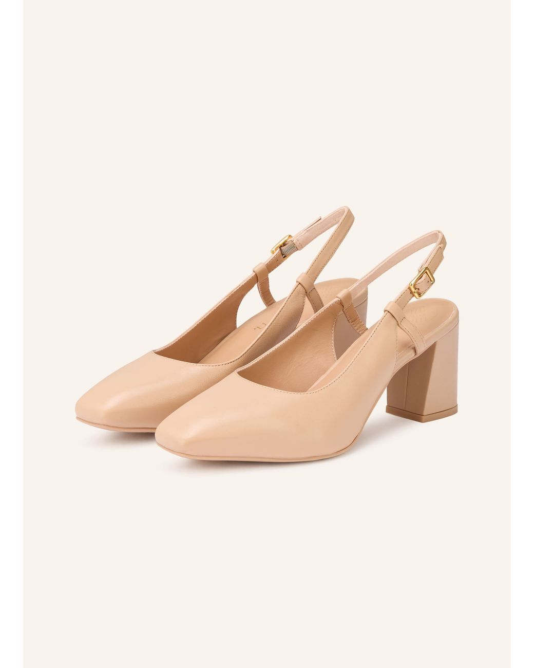 Unisa Natural Slingpumps LOGIC