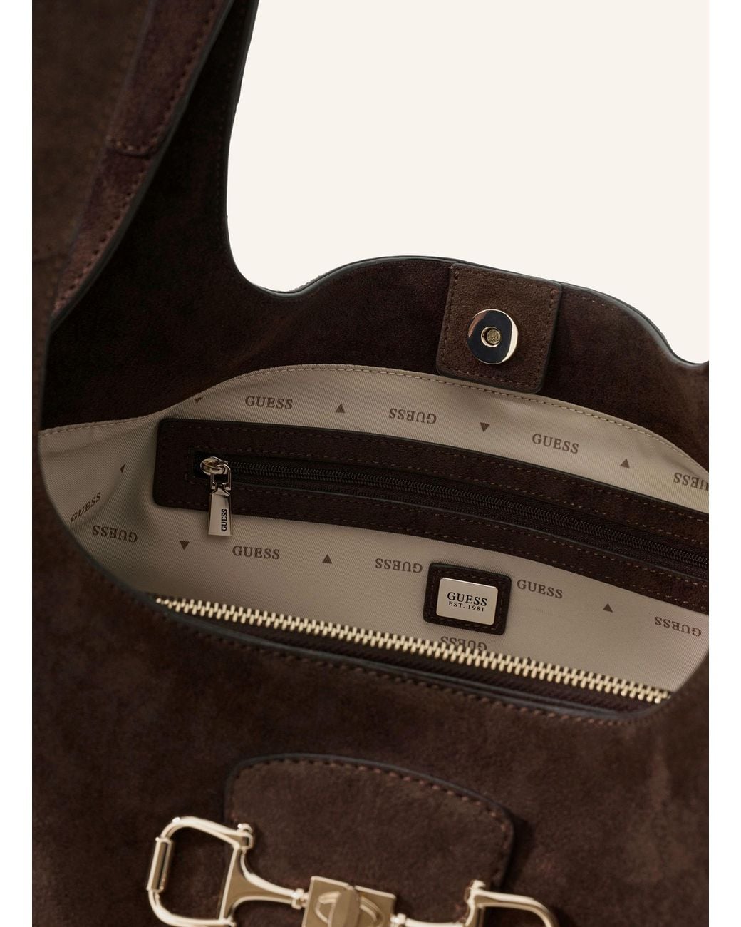 Guess Brown Beuteltasche SUNSET
