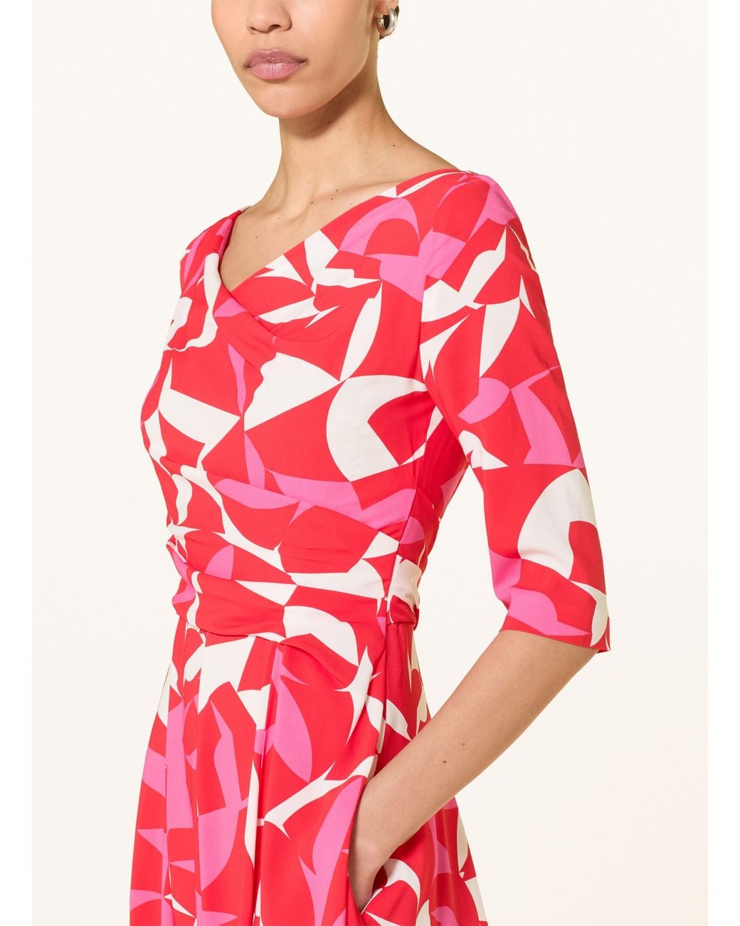 Talbot Runhof Red Kleid