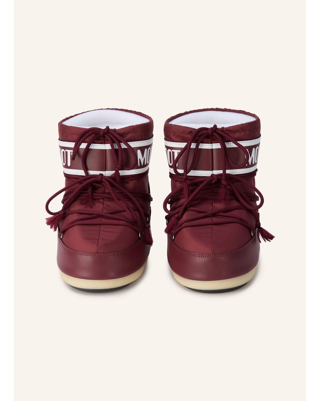 Moon Boot Red S ICON LOW