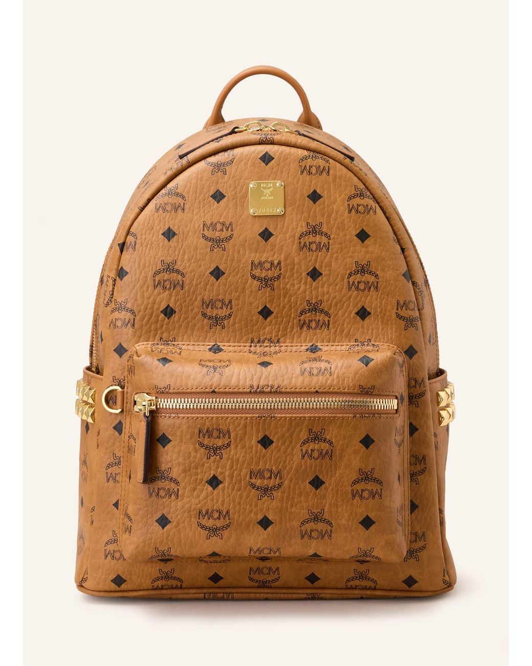 MCM Brown Rucksack STARK VI