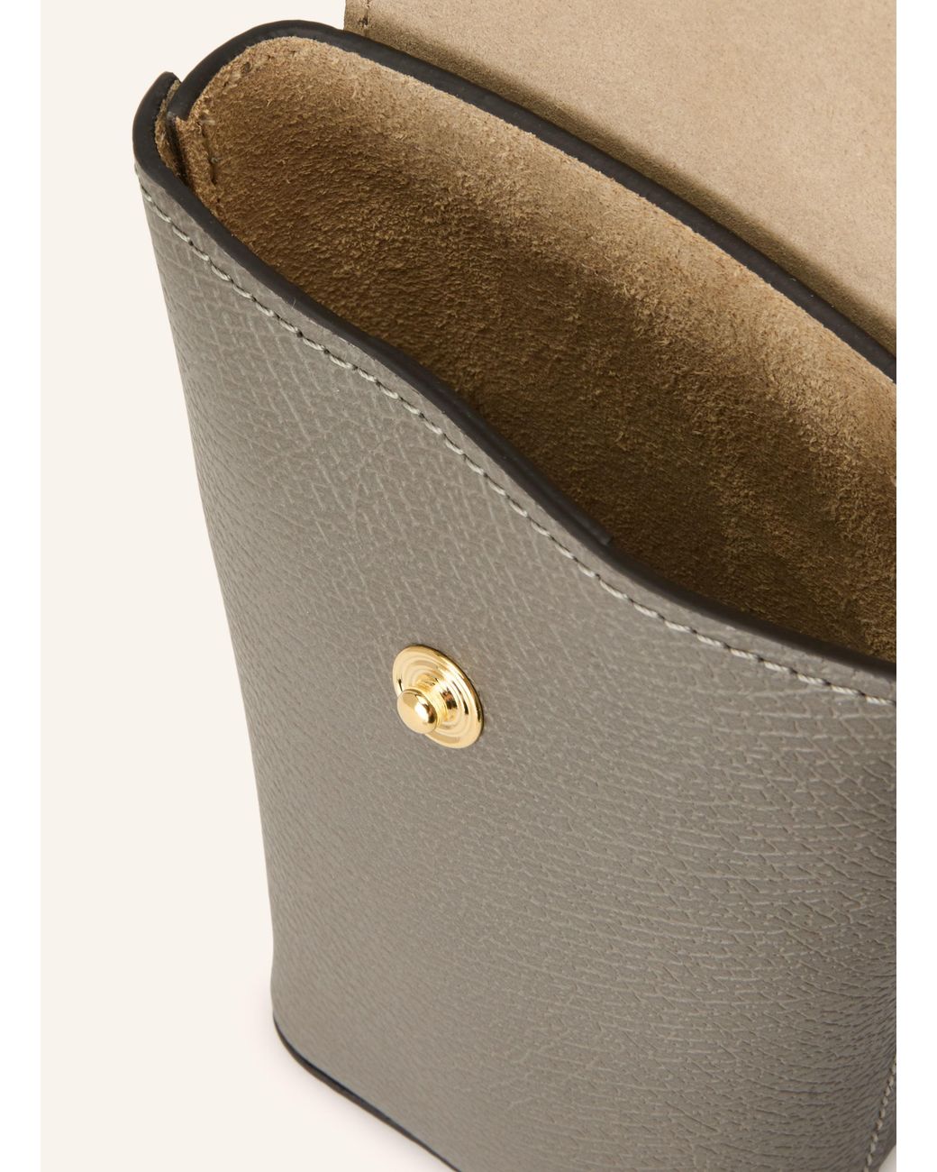 Longchamp Gray Smartphone-Tasche