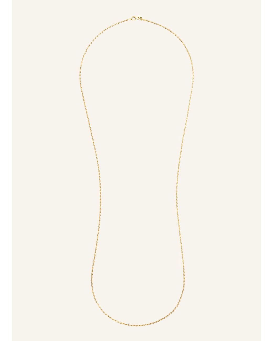 Pompidou Natural Halsketten MINI RUBY LONG by GLAMBOU