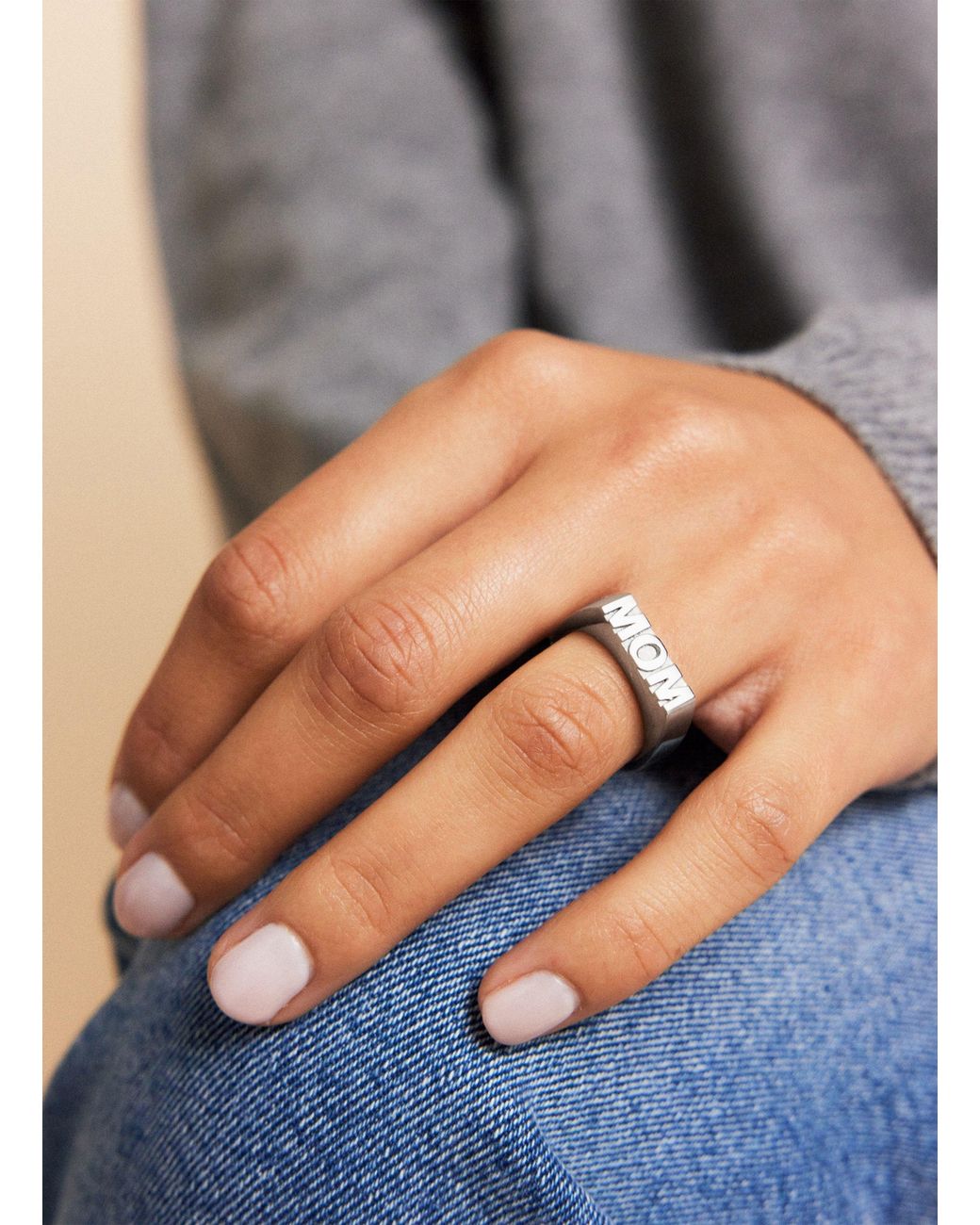 Edblad Gray Ring SIGNET MOM